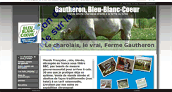 Desktop Screenshot of gautheronjf.fr